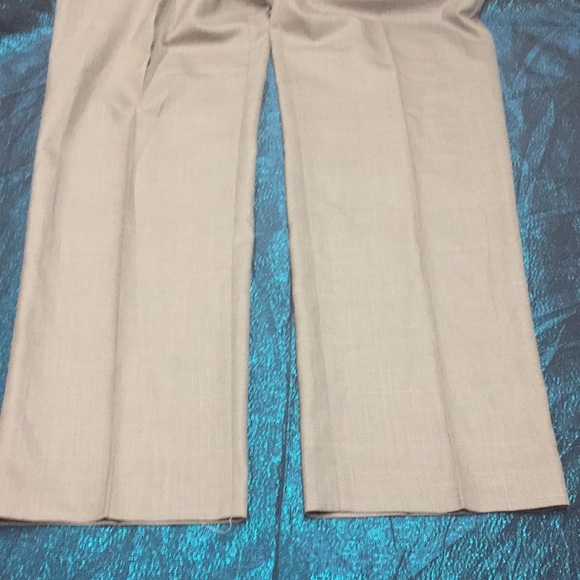 Calvin Klein Flat Front Pant 30/32 Men’s Dark Tan - Picture 4 of 6